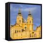 Benedictine Monastery KremsmŸnster, Krems at the Danube, Lower Austria, Austria-Rainer Mirau-Framed Stretched Canvas