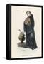 Benedictine Monk in England-L'abbe Tiron-Framed Stretched Canvas