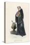 Benedictine Monk in England-L'abbe Tiron-Stretched Canvas