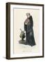 Benedictine Monk in England-L'abbe Tiron-Framed Art Print