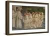 Benedictine Monks, from the Life of St. Benedict-L. Signorelli-Framed Giclee Print