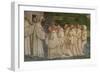 Benedictine Monks, from the Life of St. Benedict-L. Signorelli-Framed Giclee Print