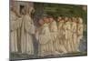 Benedictine Monks, from the Life of St. Benedict-L. Signorelli-Mounted Giclee Print