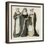 Benedictine Nuns-null-Framed Art Print