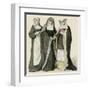 Benedictine Nuns-null-Framed Art Print