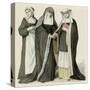 Benedictine Nuns-null-Stretched Canvas