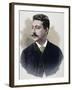 Benedicto Lucignani (B. 1861). Italian Tenor. by Rico. La Ilustracion Espanola Y Americana-null-Framed Giclee Print