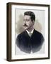 Benedicto Lucignani (B. 1861). Italian Tenor. by Rico. La Ilustracion Espanola Y Americana-null-Framed Giclee Print