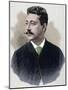 Benedicto Lucignani (B. 1861). Italian Tenor. by Rico. La Ilustracion Espanola Y Americana-null-Mounted Giclee Print