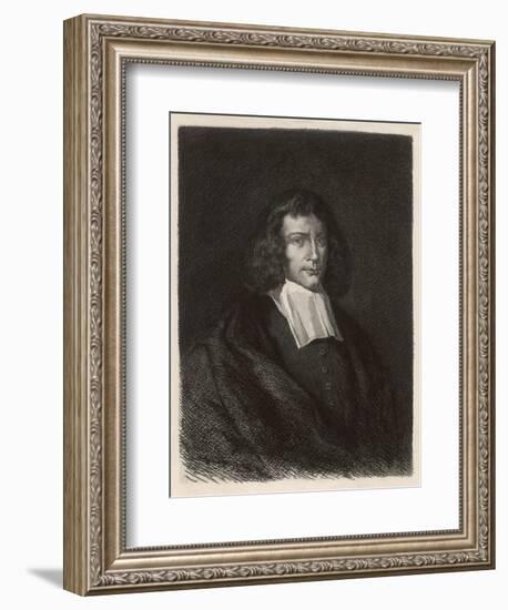 Benedictus Spinoza-null-Framed Art Print