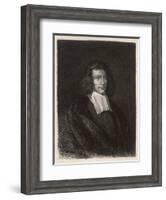 Benedictus Spinoza-null-Framed Art Print