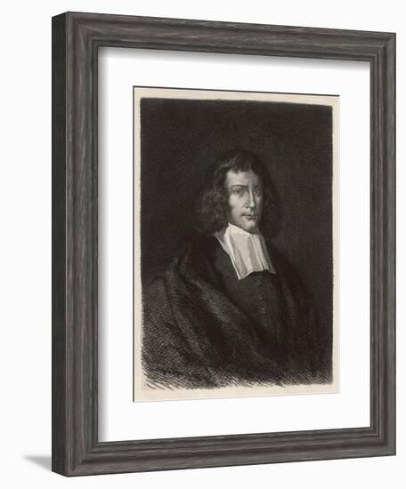 Benedictus Spinoza-null-Framed Art Print