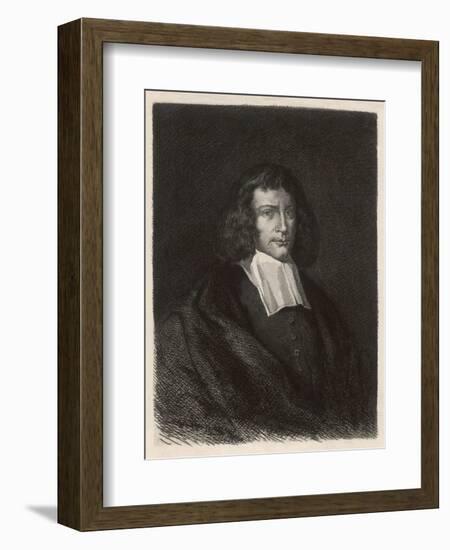 Benedictus Spinoza-null-Framed Art Print