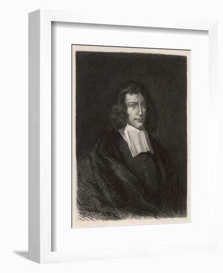 Benedictus Spinoza-null-Framed Art Print