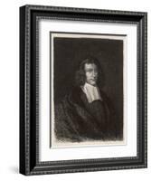 Benedictus Spinoza-null-Framed Art Print