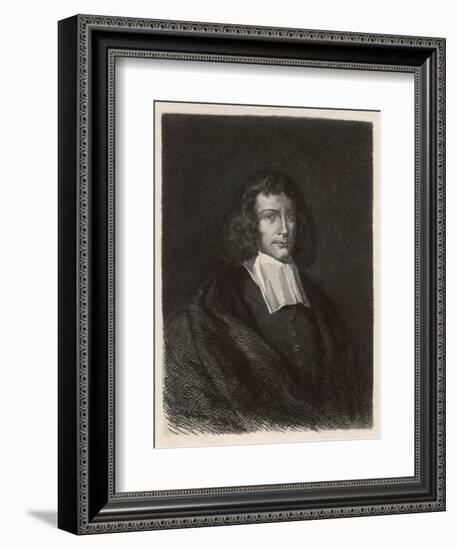 Benedictus Spinoza-null-Framed Art Print