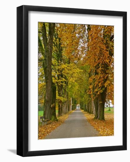 Benediktbeuern, Autumn-Uta Horst-Framed Photographic Print