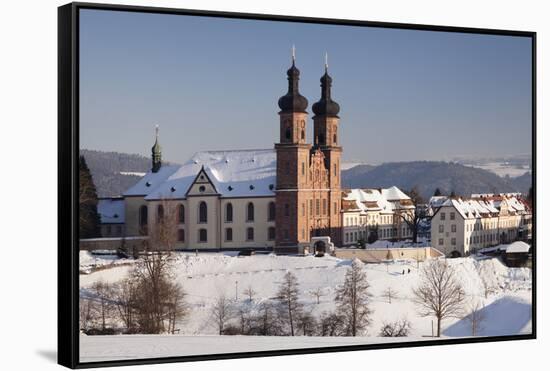 Benediktiner Kloster St. Peter, Glottertal, Black Forest, Baden-Wurttemberg, Germany-Markus Lange-Framed Stretched Canvas