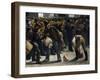 Benefit Walk for Verone Flood, December 24, 1882 Along Corso Garibaldi in Milan-Giacomo Campi-Framed Giclee Print