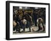 Benefit Walk for Verone Flood, December 24, 1882 Along Corso Garibaldi in Milan-Giacomo Campi-Framed Giclee Print