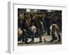 Benefit Walk for Verone Flood, December 24, 1882 Along Corso Garibaldi in Milan-Giacomo Campi-Framed Giclee Print