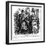 Benefits of University Education for Women, 1887-George Du Maurier-Framed Giclee Print