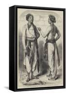 Bengal Sepoys Out of Uniform-William Carpenter-Framed Stretched Canvas