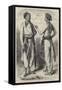 Bengal Sepoys Out of Uniform-William Carpenter-Framed Stretched Canvas