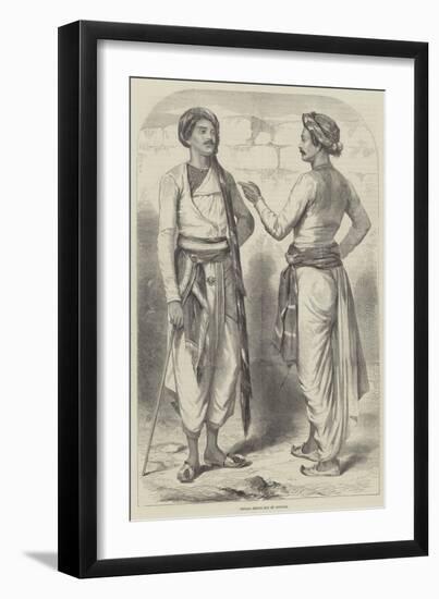 Bengal Sepoys Out of Uniform-null-Framed Giclee Print