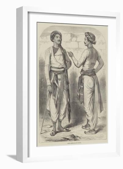 Bengal Sepoys Out of Uniform-null-Framed Giclee Print