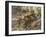 Bengal Tigers, Panthera Tigris Tigris, Bandhavgarh National Park, Madhya Pradesh, India-Thorsten Milse-Framed Photographic Print