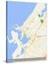 Benghazi, Libya Map-null-Stretched Canvas