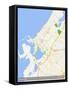 Benghazi, Libya Map-null-Framed Stretched Canvas