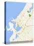 Benghazi, Libya Map-null-Stretched Canvas