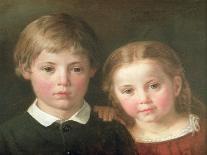 Benno Six Years and Elna, Four Years, 1864-Bengt Nordenberg-Framed Giclee Print