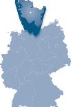 Map of Germany Where Hesse (Hessen) is Pulled Out-BENGUHAN-Stretched Canvas