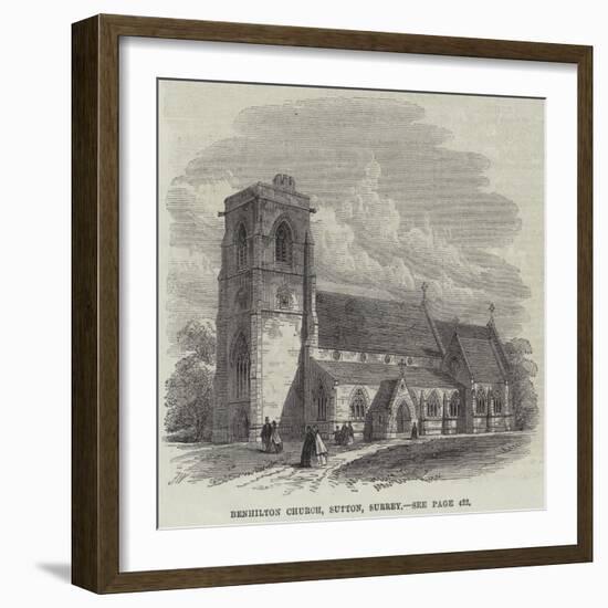 Benhilton Church, Sutton, Surrey-null-Framed Giclee Print