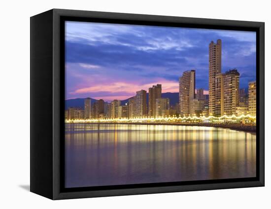 Benidorm, Alicante Province, Spain, Mediterranean, Europe-Billy Stock-Framed Stretched Canvas