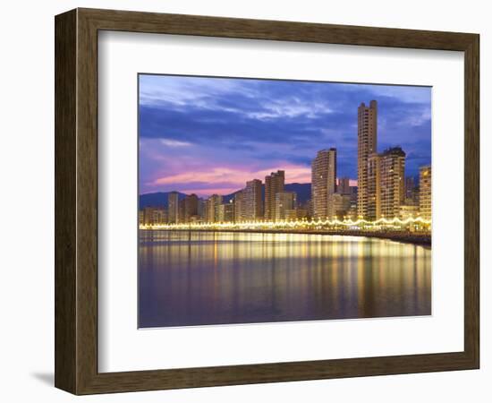 Benidorm, Alicante Province, Spain, Mediterranean, Europe-Billy Stock-Framed Photographic Print