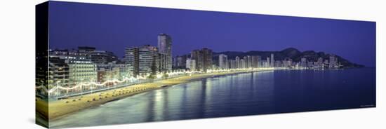 Benidorm, Costa Blanca, Spain-Walter Bibikow-Stretched Canvas