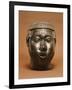 Benin Bronze Head, Pre 1550-null-Framed Giclee Print