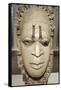 Benin Iyoba Pendant Mask-null-Framed Stretched Canvas