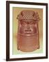 Benin Mask (Brass)-null-Framed Giclee Print