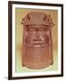 Benin Mask (Brass)-null-Framed Giclee Print