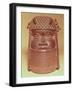 Benin Mask (Brass)-null-Framed Giclee Print