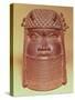 Benin Mask (Brass)-null-Stretched Canvas