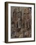 Benin Plaque with Two Warriors, Nigeria, 16th-17th Century-null-Framed Giclee Print