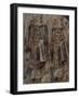 Benin Plaque with Two Warriors, Nigeria, 16th-17th Century-null-Framed Giclee Print