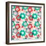 Benita Floral-null-Framed Giclee Print