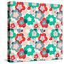 Benita Floral-null-Stretched Canvas